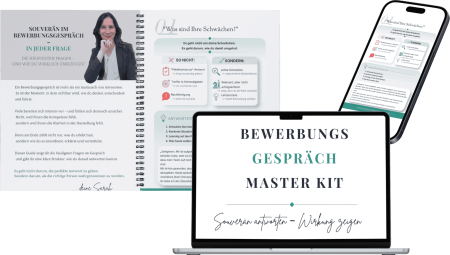 Bewerbungsgespräch Master Kit_ Mock-Up